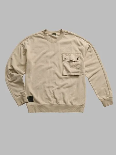 SWEAT-SHIRT COL ROND TEINT EN PIÈCE OSGOOD_1