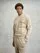 Blauer - SWEAT-SHIRT COL ROND TEINT EN PIÈCE OSGOOD - Beige 301 - Blauer
