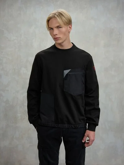 SUDADERA TÉCNICA CUELLO REDONDO HOBSON