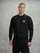 Blauer - TALBOT CREW NECK SWEATSHIRT WITH KANGAROO POCKET - Black - Blauer