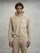 Blauer - FELPA TINTA IN CAPO OYSTER - Beige 301 - Blauer