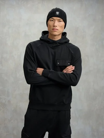 OYSTER GARMENT-DYED SWEATSHIRT