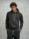 Blauer - SWEATSHIRT MIT KAPUZE ACADEMIC - Antracite - Blauer