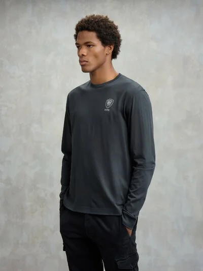 T-SHIRT LANGARM MALCOLM