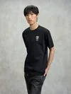 Blauer - IRVING SHIELD T-SHIRT - Black - Blauer