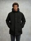 Blauer - LONG COTTON BLEND JACKET HATHON - Black - Blauer