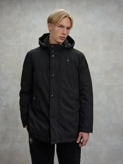 PARKA CON CAPPUCCIO REMOVIBILE CHESTER - Blauer