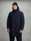 Blauer - HAYES CORDUROY TRENCH COAT - Blue - Blauer