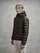 Blauer - DROHAN WAVE-PATTERN LEATHER JACKET - Chestnut - Blauer