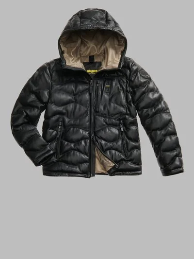 DROHAN WAVE-PATTERN LEATHER JACKET_1