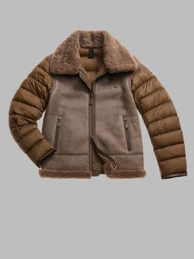 FENNER DOWN JACKET WITH SHEARLING FRONT_1