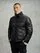 Blauer - BUMSTEAD DOWN JACKET WITH CRACKED SHEARLING - Black - Blauer