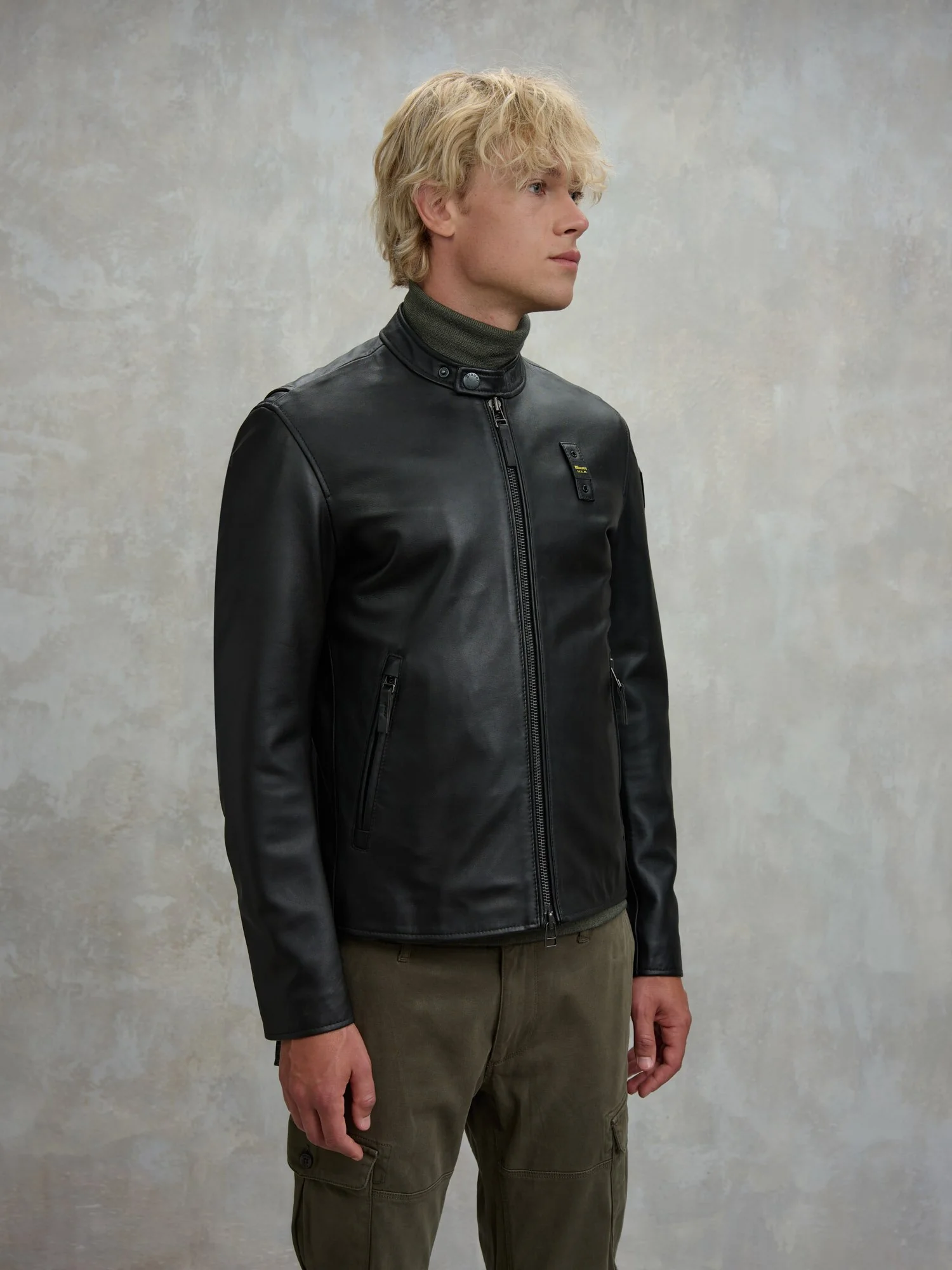 Men's Ripley Lined Leather Jacket Blauer ®