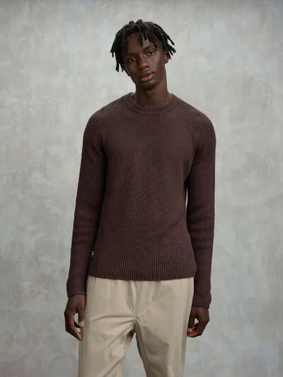 RAGLAN SWEATER TOBIN - Blauer