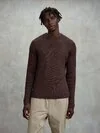 Blauer - RAGLAN SWEATER TOBIN - Olive Black - Blauer