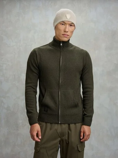CARDIGAN MIT STEHKRAGEN ROWLEY