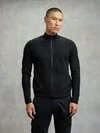 Blauer - OFFENER PULLOVER MIT RIPPENSTRICK REDWOOD - Black - Blauer