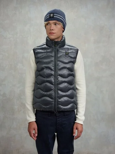 WAVE-QUILTED VEST DANNY - Blauer