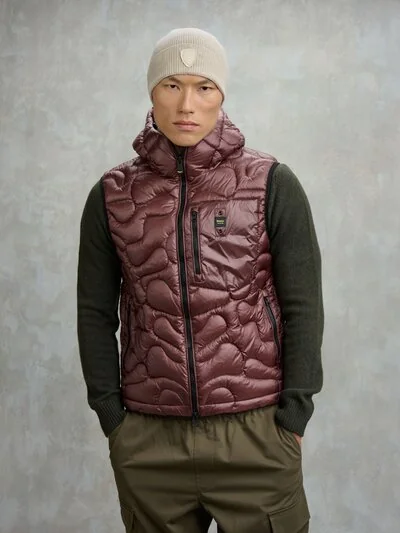 CAMOUFLAGE SLEEVELESS VEST SANFORD - Blauer