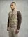 Blauer - LIGHTWEIGHT WAVE-QUILTED VEST COPLEY - Beige 301 - Blauer
