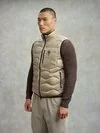 Blauer - LIGHTWEIGHT WAVE-QUILTED VEST COPLEY - Beige 301 - Blauer