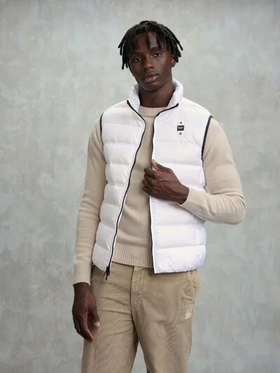 DUKE MANDARIN COLLAR VEST