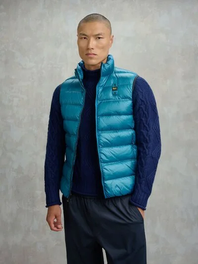 DUKE MANDARIN COLLAR VEST