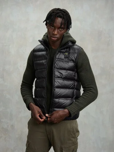 DUKE MANDARIN COLLAR VEST