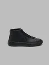 Blauer - MID SNEAKER BUCK08-LEA - Black - Blauer