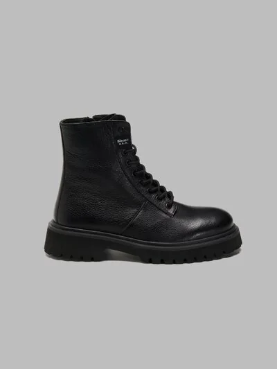 BOTTINE COMBAT BUXTON04-TUM - Blauer