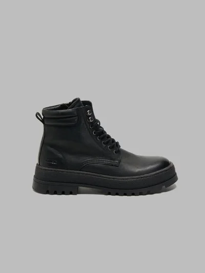 COMBAT-STIEFELETTE IUKA01-LEA - Blauer