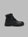 Blauer - BOTÍN COMBAT IUKA01-LEA - Black - Blauer