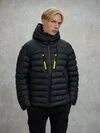Blauer - PUFFERTECH JACKET - BLAUER X PIRELLI CAPSULE - Black Inside Yellow 232 - Blauer