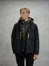 Blauer - WINDBREAKER 2 IN 1 - BLAUER X PIRELLI CAPSULE - Nero Int Nero - Blauer