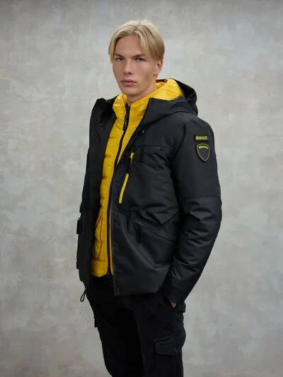WINDBREAKER 2 IN 1 - BLAUER X PIRELLI CAPSULE