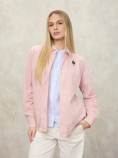 MESH-LINED SHIRT SHIRLEY