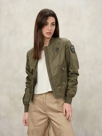 BOMBER NYLON AND NEOPRENE LAURIE