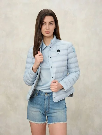 MOON STRIPED PADDED JACKET