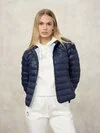 MOON STRIPED PADDED JACKET - Zoom