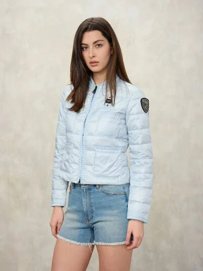 DAUNENJACKE CLASSICAL CHIC ROSA