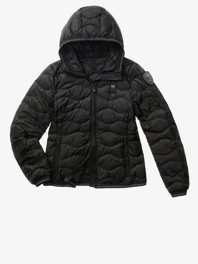 DOWN JACKET WITH HOOD CAMELIA_1