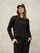 Blauer - SUDADERA CON PROFUNDA CREMALLERA ARCADIA - Black - Blauer