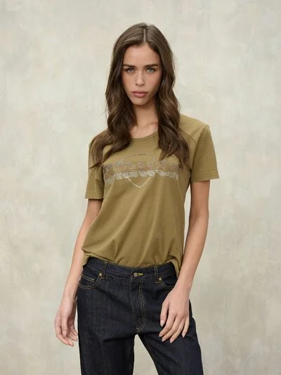 ФУТБОЛКА ЛОГОТИП ГЛИТТЕР ГРЭХЭМ