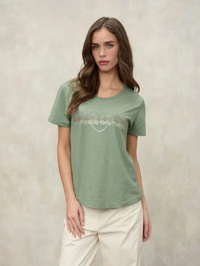 ФУТБОЛКА ЛОГОТИП ГЛИТТЕР ГРЭХЭМ