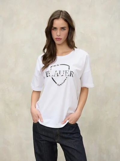 T-SHIRT PERLINE E STRASS MILLET