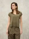 T-SHIRT GARMENT-DYED MARLOWE - Zoom