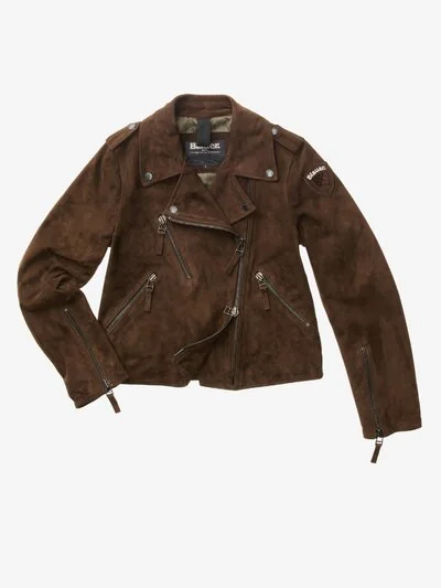 CHERRY SUEDE STUDDED JACKET_1