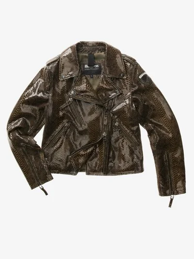 STUDDED CHERRY LEATHER JACKET_1