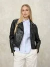 PERFORATED LEATHER JACKET JENKINS - Zoom