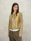 STRUKTURIERTE BIKERJACKE ELINOR - Zoom